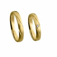 Demo-Trouwringen Goud model 17340 | Stel uw eigen set samen