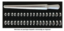 Demo-Trouwringen Goud model 17340 | Stel uw eigen set samen