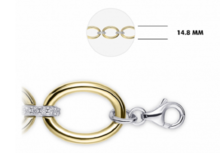 Bruidssieradenset 14 karaat gold plated zirkonia's