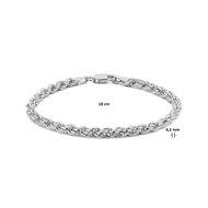 Armband 925 zilver koord model AS