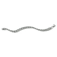 Armband 925 zilver koord model AS