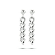 Oorbellen 925 zilver schakel model CT