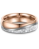 Trouwringen Titanium & Carbon model 3205 | Stel uw eigen set samen