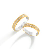 Trouwringen Goud model 1214 | Stel uw eigen set samen