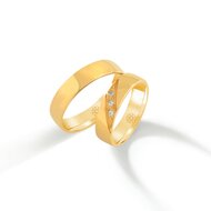 Trouwringen Goud model 2160 | Stel uw eigen set samen