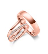 Trouwringen Edelstaal model 3631 | Stel uw eigen set samen