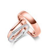 Trouwringen Edelstaal model 3431| Stel uw eigen set samen