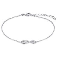Armband infinity 925 zilver model BO