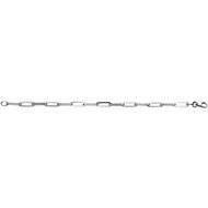 Armband paperclip 925 zilver Model E