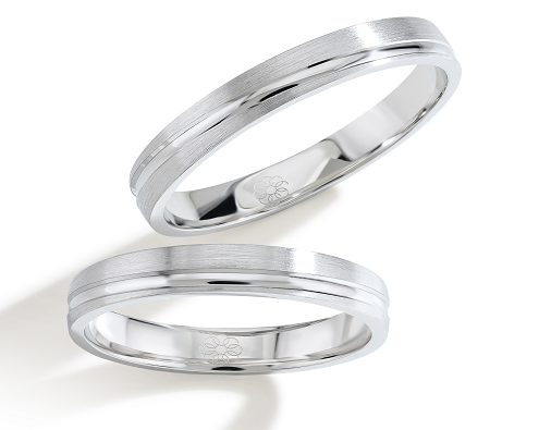 Trouwringen Goud model 801 | Witgoud