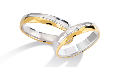 Trouwringen Goud model 8048 | Stel uw eigen set samen