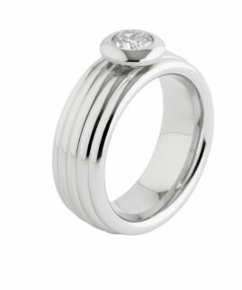 Melano Vivid ring zilverkleur