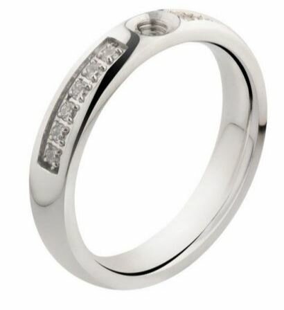 Melano Twisted Tracy ring zilverkleur