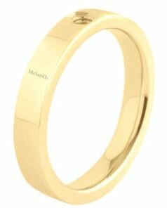 Melano Twisted ring goudkleur