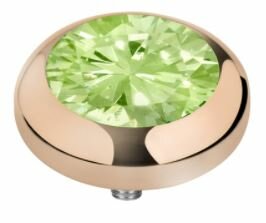 Melano Vivid steentje roségoudkleur