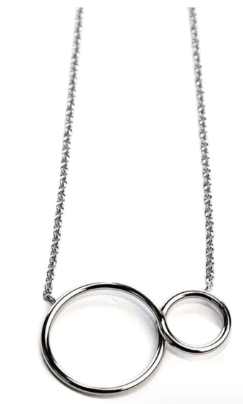 Halsketting 925 zilver handgemaakt model DK