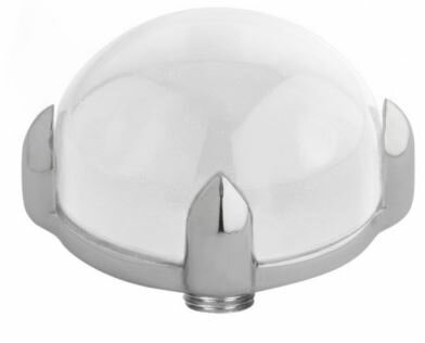 Melano Twisted steentje Zilverkleur 10  mm.