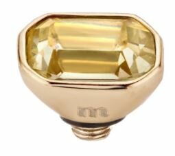 Melano Twisted steentje Roségoudkleur 7 mm.