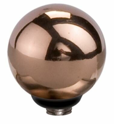 Melano Twisted Roségoudkleur bolletje 8 mm.