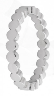 Melano Sarah aanschuifring zilverkleur