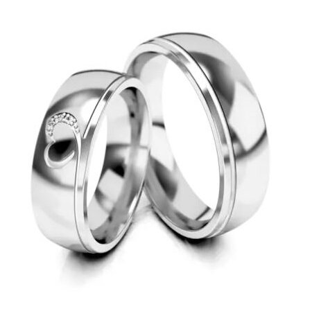 Trouwringen model CD | Stel uw eigen set samen