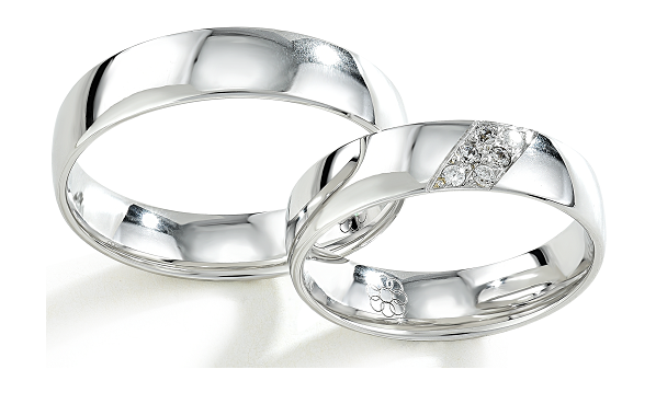Trouwringen Zilver model 70037 | Stel uw eigen set samen