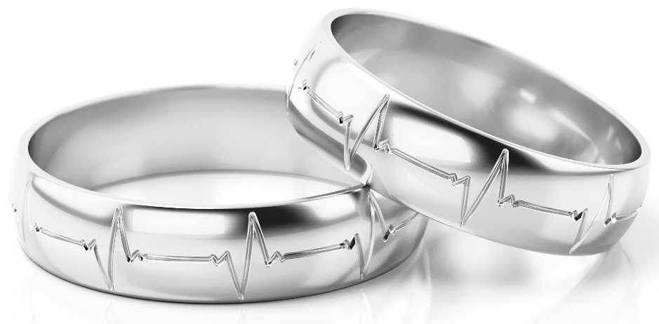 Trouwringen Goud model 92579 | Witgoud