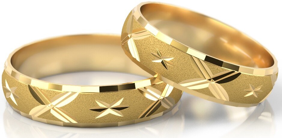Trouwringen Goud model 3203 | Geelgoud