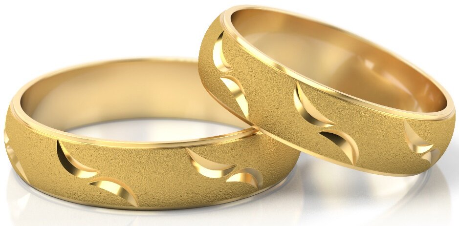 Trouwringen Goud model 51305 | Geelgoud
