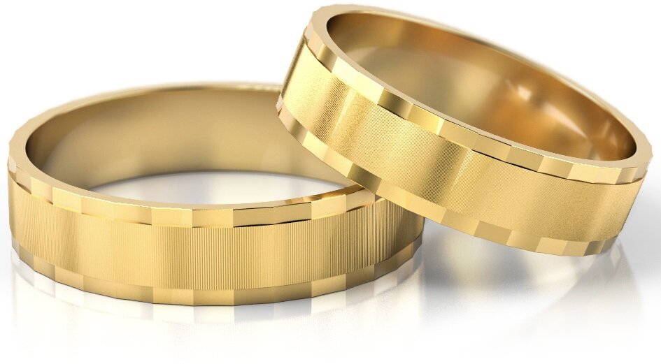 Trouwringen Goud model 4235 | Geelgoud
