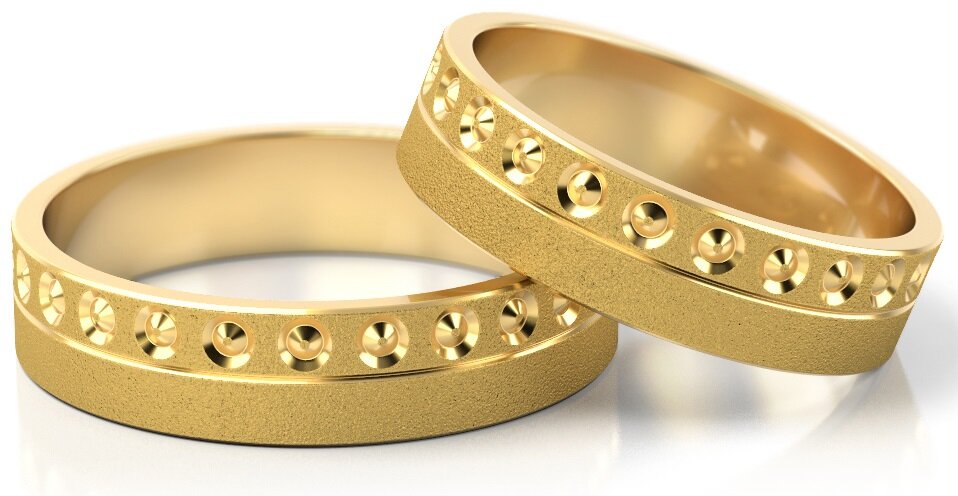 Trouwringen Goud model 91268 | Geelgoud