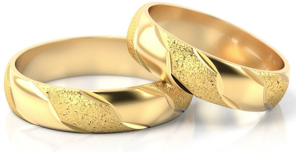 Trouwringen Goud model 9381 | Geelgoud