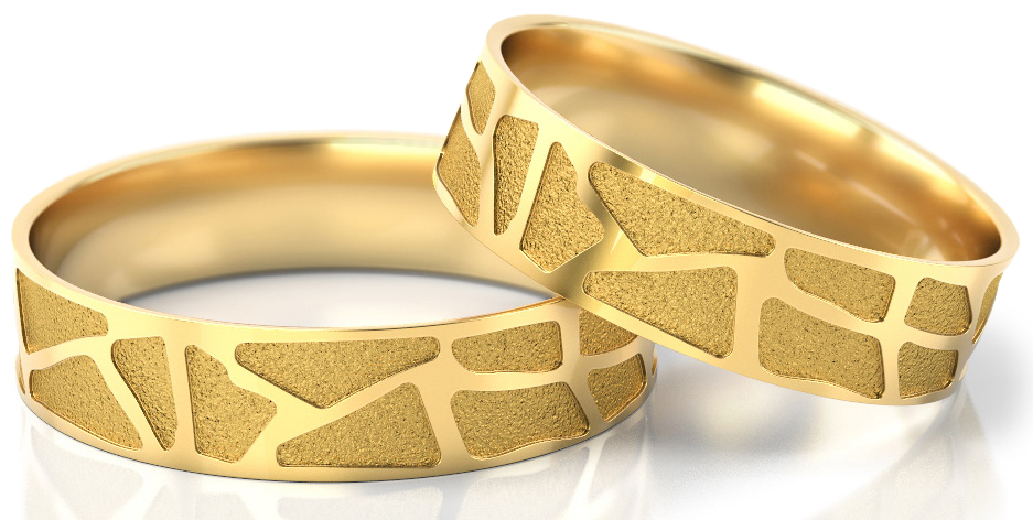 Trouwringen Goud model 32714 | Geelgoud