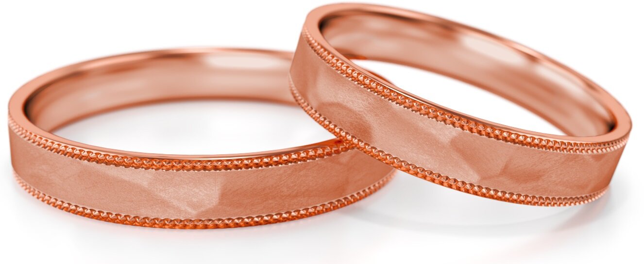 Trouwringen Goud model 23361 | Roségoud