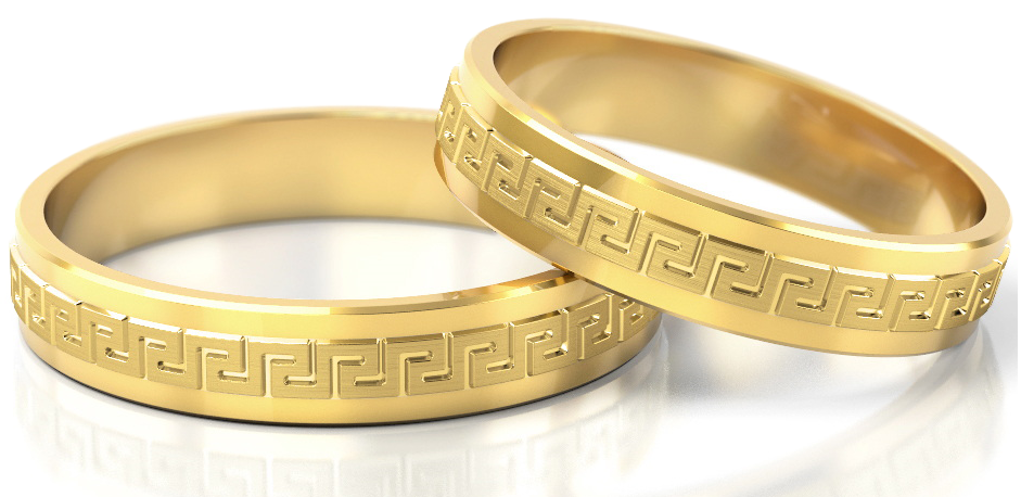 Trouwringen Goud model 82025 | Geelgoud