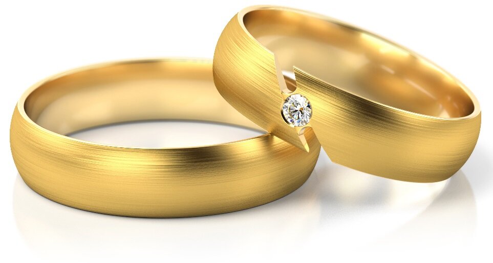 Trouwringen Goud model 12621 | Stel uw eigen set samen