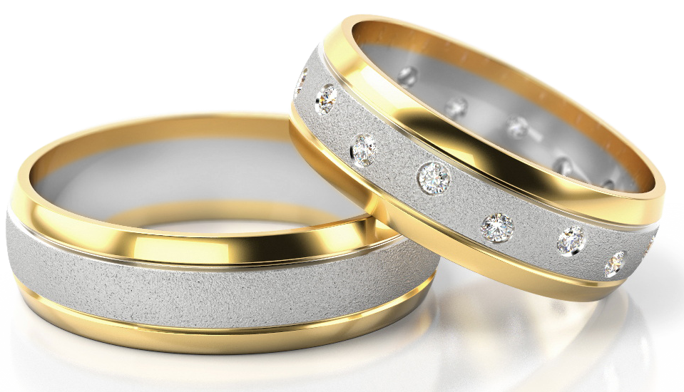 Trouwringen Goud model 21582 | Stel uw eigen set samen