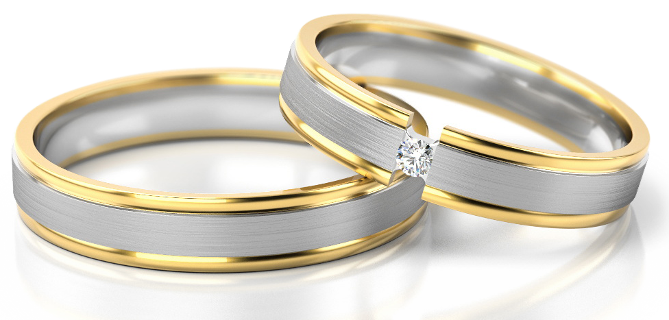 Trouwringen Goud model 32665 | Stel uw eigen set samen