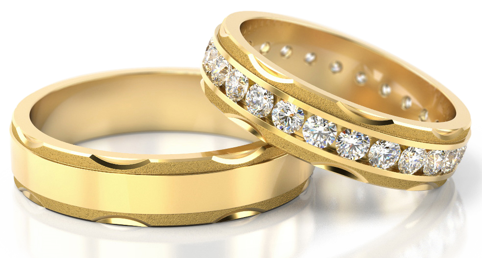 Trouwringen Goud model 41756 | Stel uw eigen set samen