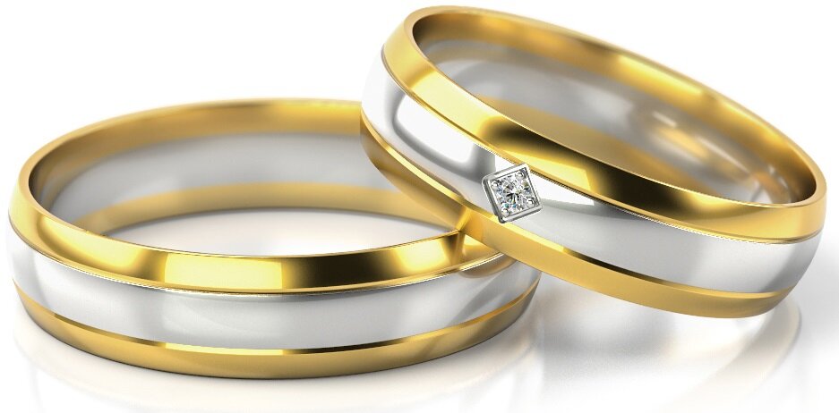 Trouwringen Goud model 42557 | Stel uw eigen set samen