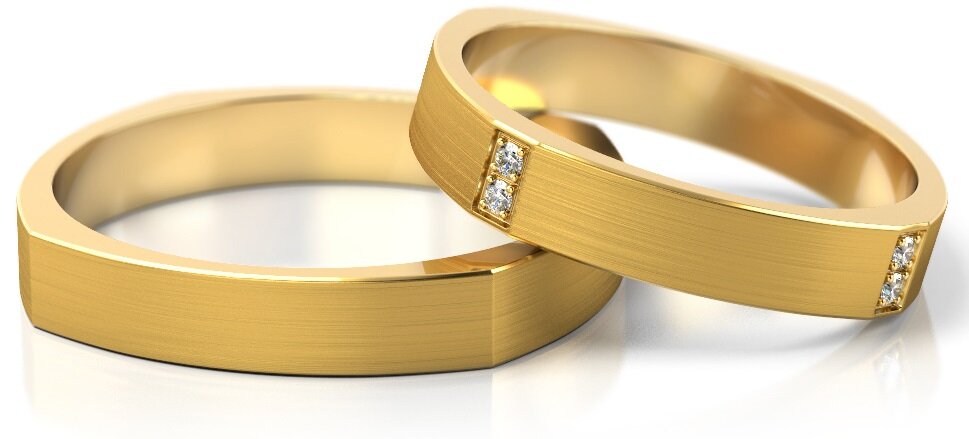 Trouwringen Goud model 51923 | Stel uw eigen set samen