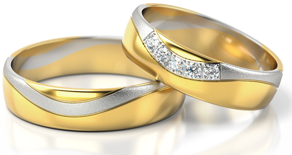 Trouwringen Goud model 52935 | Stel uw eigen set samen