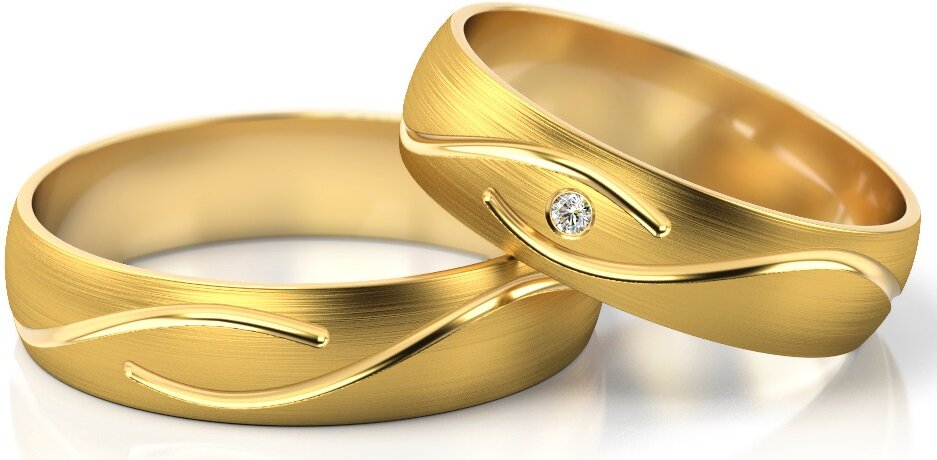 Trouwringen Goud model 62817 | Stel uw eigen set samen