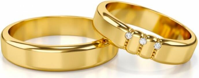 Trouwringen Goud model 63329 | Stel uw eigen set samen