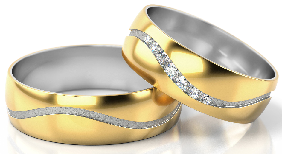 Trouwringen Goud model 83074 | Stel uw eigen set samen