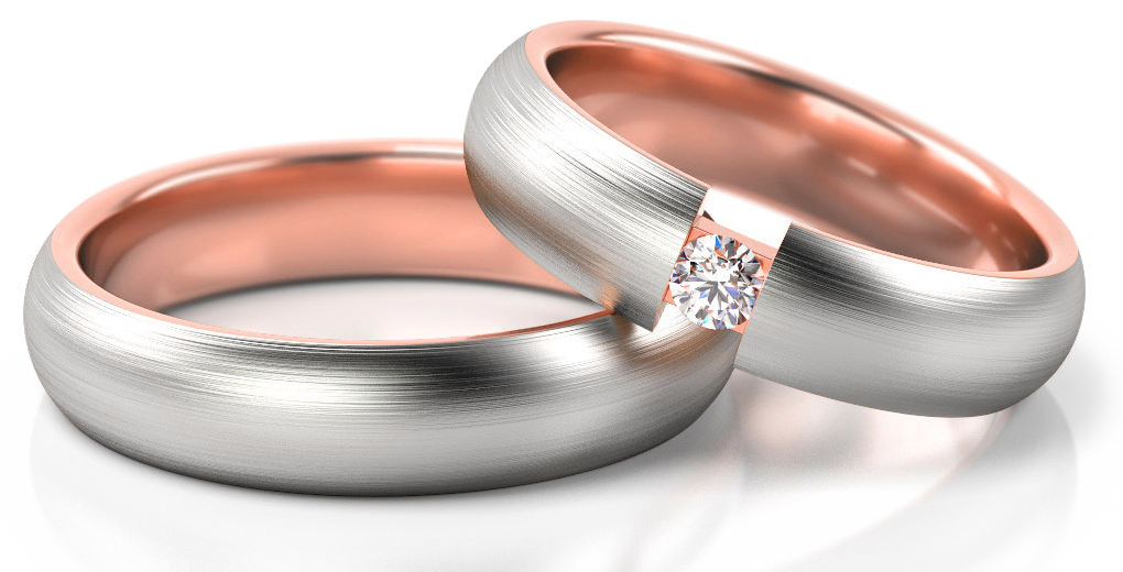 Trouwringen Witgoud model 92749 | Stel uw eigen set samen