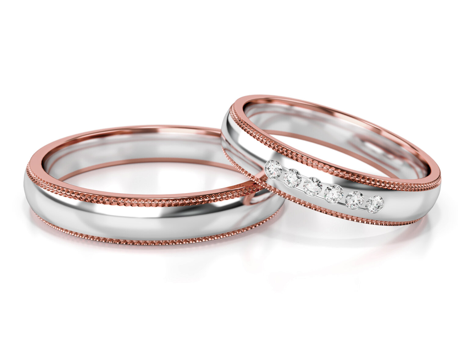 Trouwringen Goud model 43379 | Stel uw eigen set samen