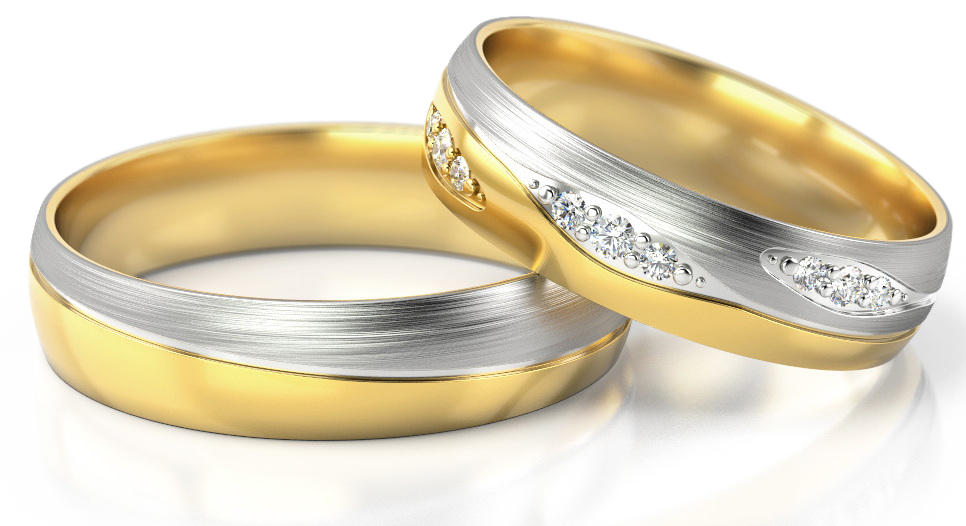 Trouwringen Goud model 62879 | Stel uw eigen set samen