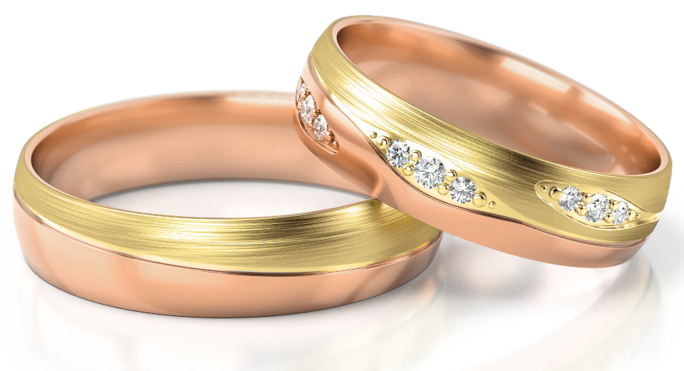 Trouwringen Goud model 62879 | Stel uw eigen set samen