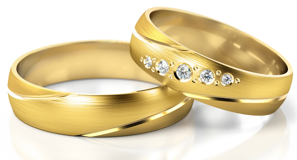 Trouwringen Goud model 73029 | Stel uw eigen set samen